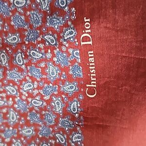 Christian Dior Paisley Scarf